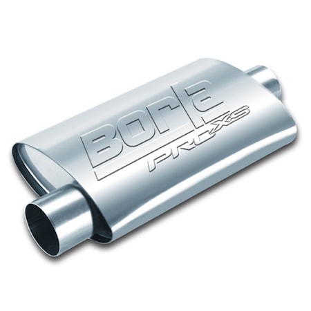 Borla 2.5IN, 14X4.25X7.88 OFFSET/CENTER MUFFLER 40659